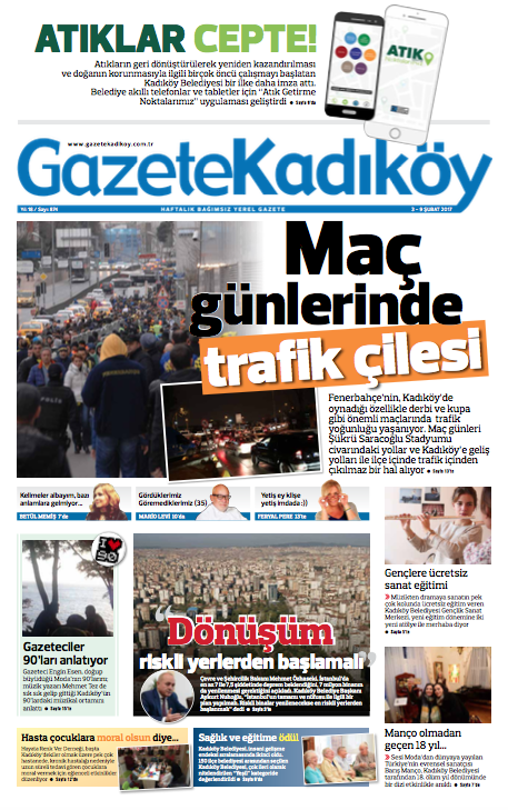 Gazete Kadıköy 874. sayı
